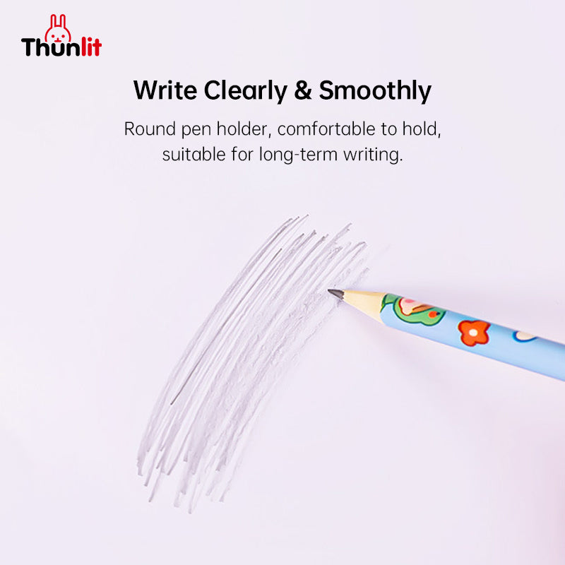 Thunlit Cartoon Pencil Set