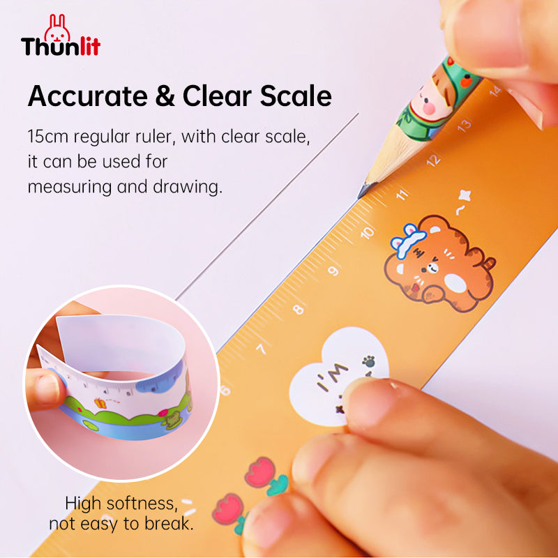 Thunlit Cartoon Pencil Set