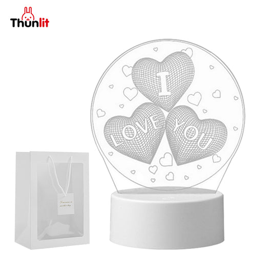 Thunlit Heart Night Light