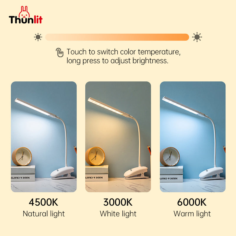 Thunlit Rechargeable Clip Light
