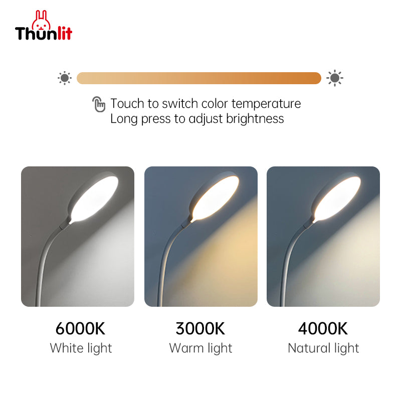 Thunlit College Desk Lamp