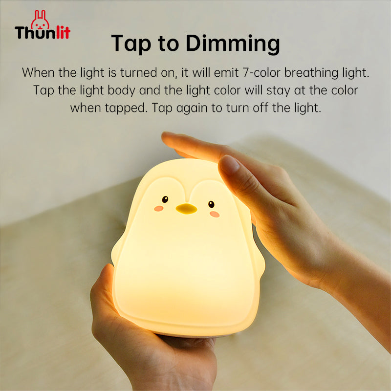Thunlit Penguin Night Light