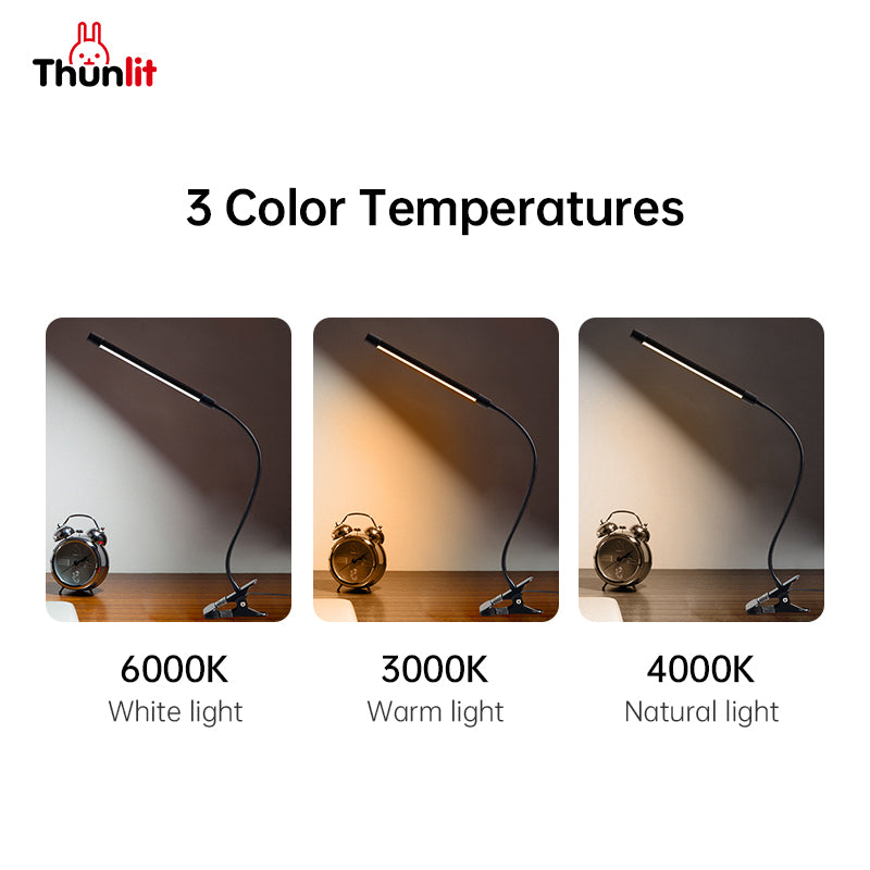 Thunlit Headboard Clip Lamp