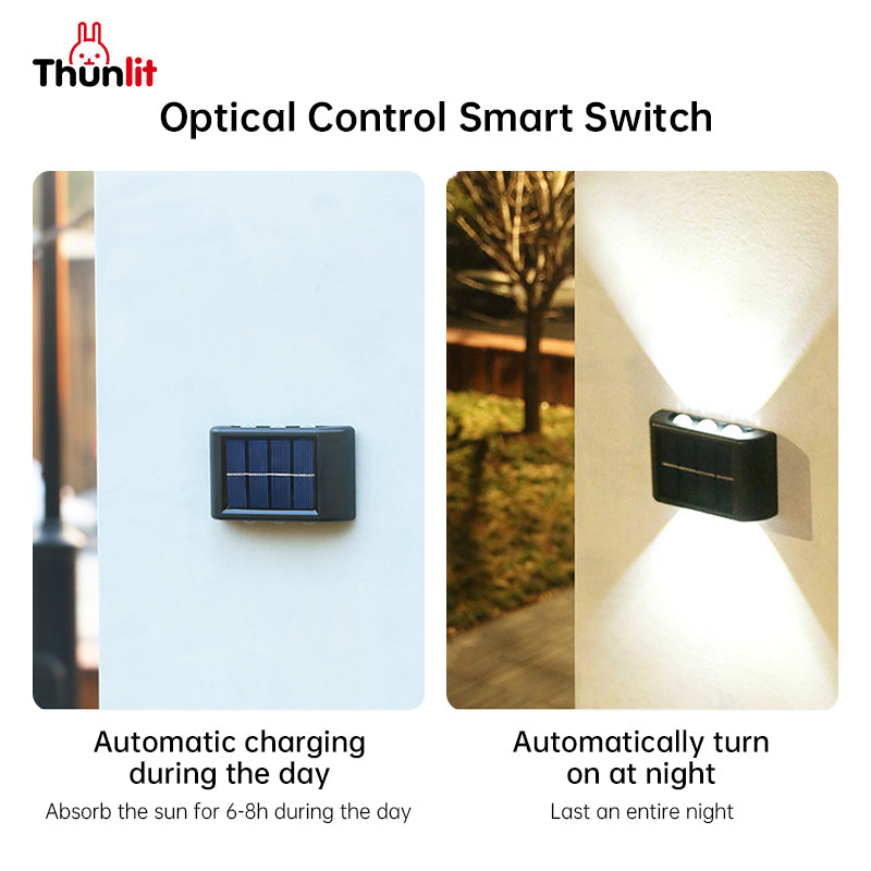 Thunlit Solar Up Down Wall Light