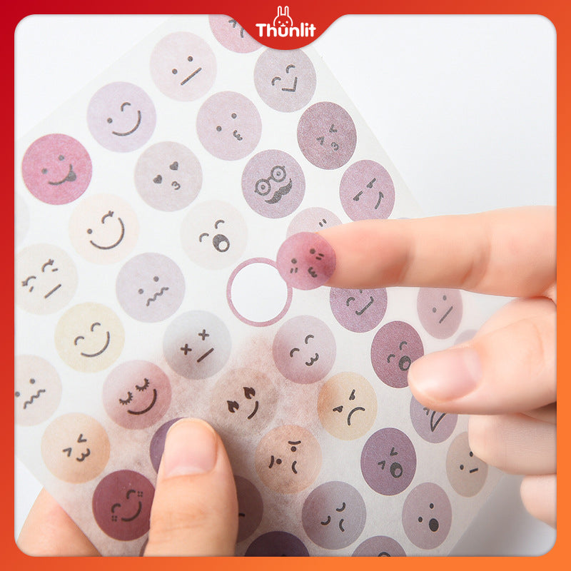 Thunlit Smiley Sticker