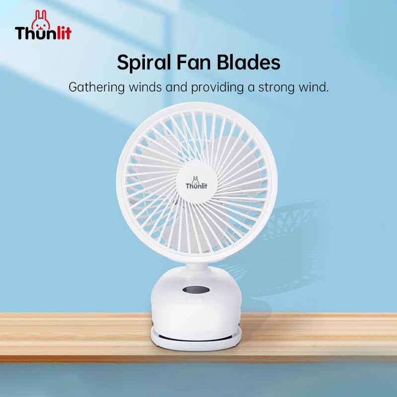 Thunlit Oscillating Clip Fan