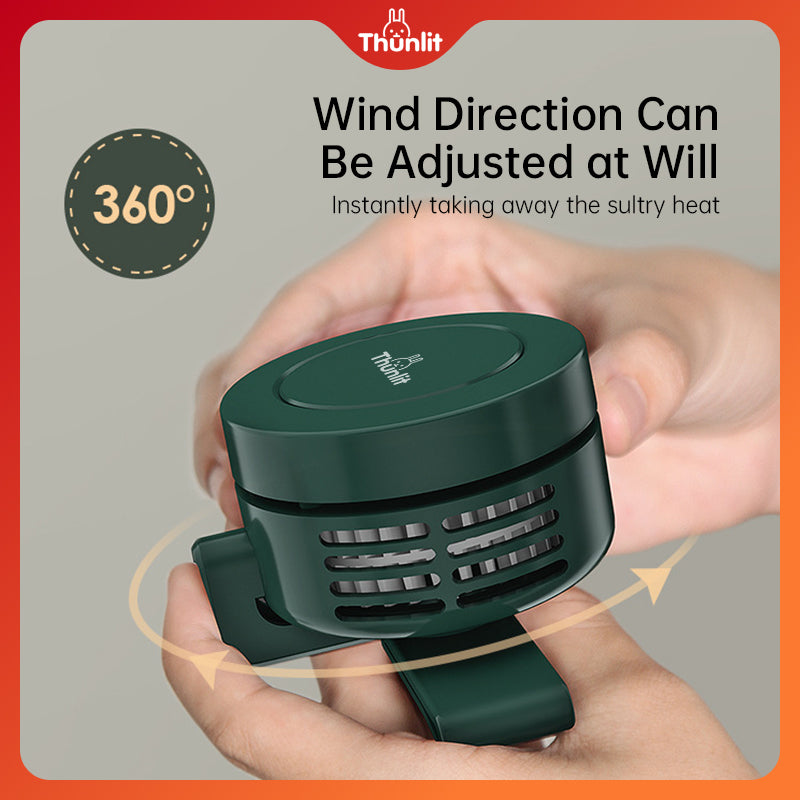 Thunlit Mini Clip On Fan