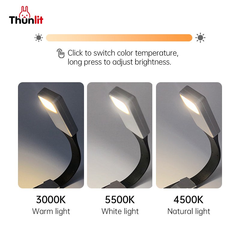 Thunlit Clip Book Light