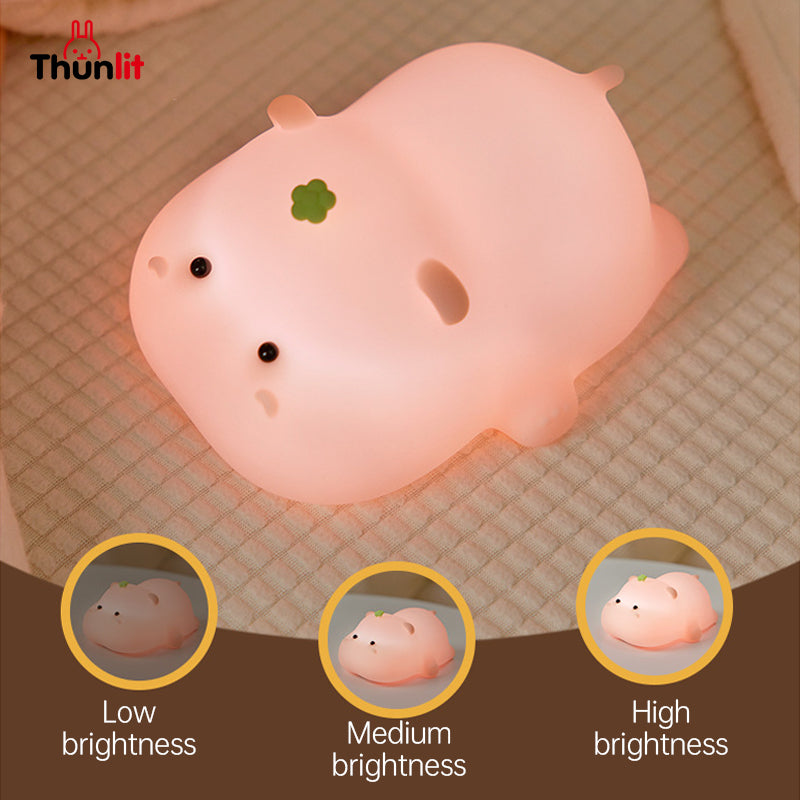 Thunlit Hippo Night Light