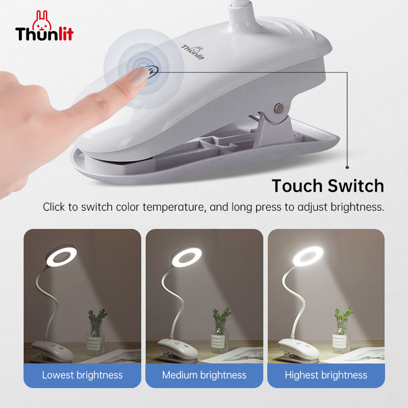 Thunlit Cordless Clip Light