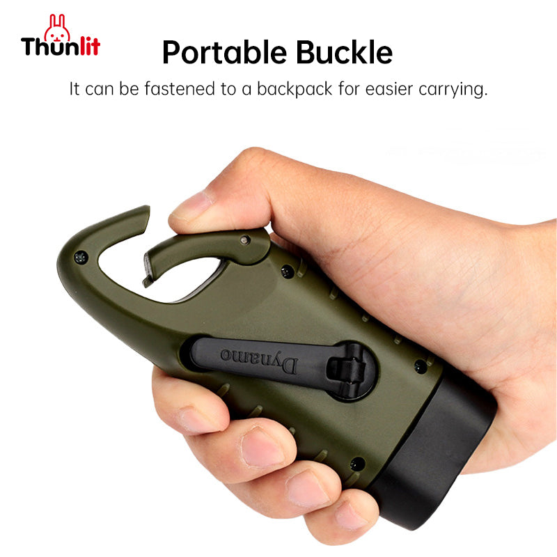Thunlit Handcrank Flashlight