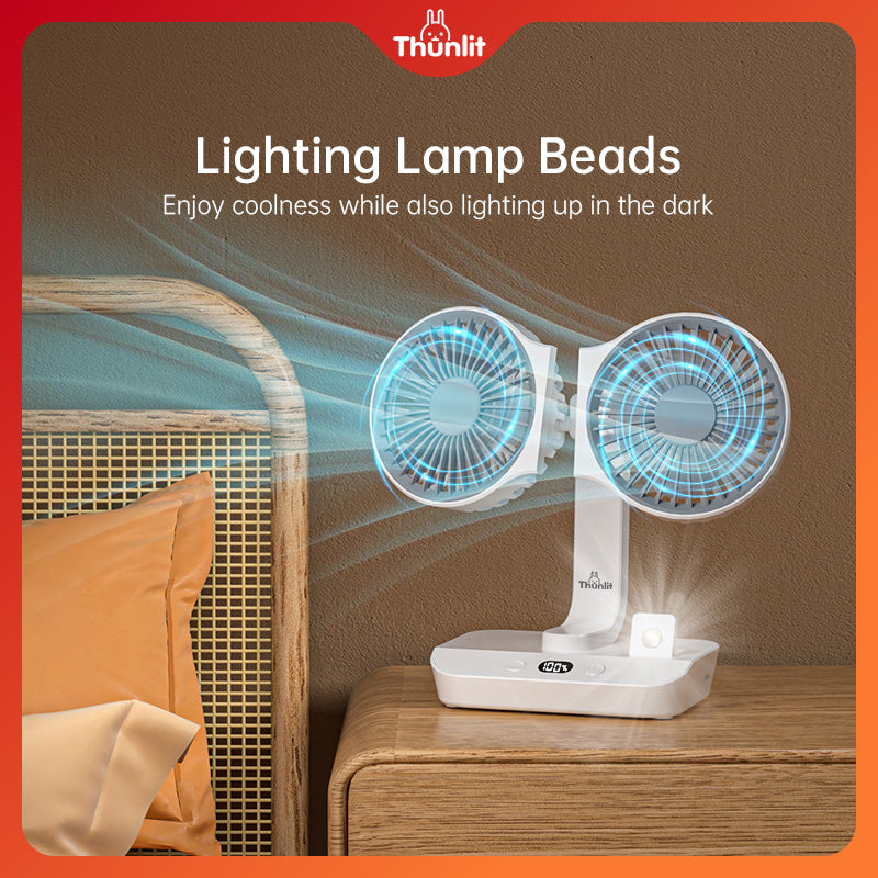 Thunlit Dual Head Fan