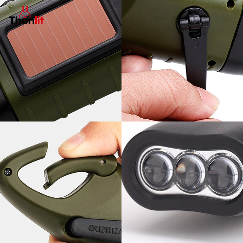 Thunlit Handcrank Flashlight