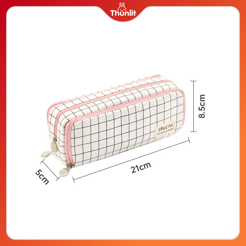 Thunlit Pencil Case with Compartments