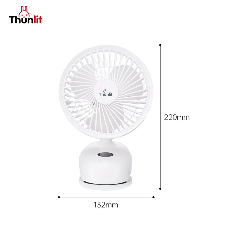 Thunlit Oscillating Clip Fan