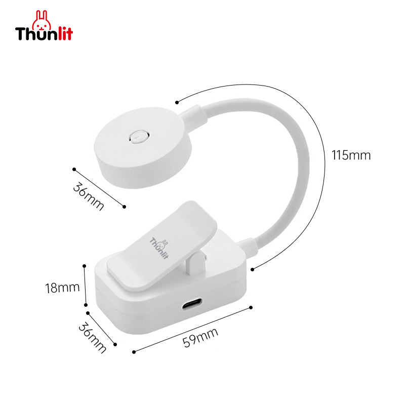 Thunlit Clip On Book Light