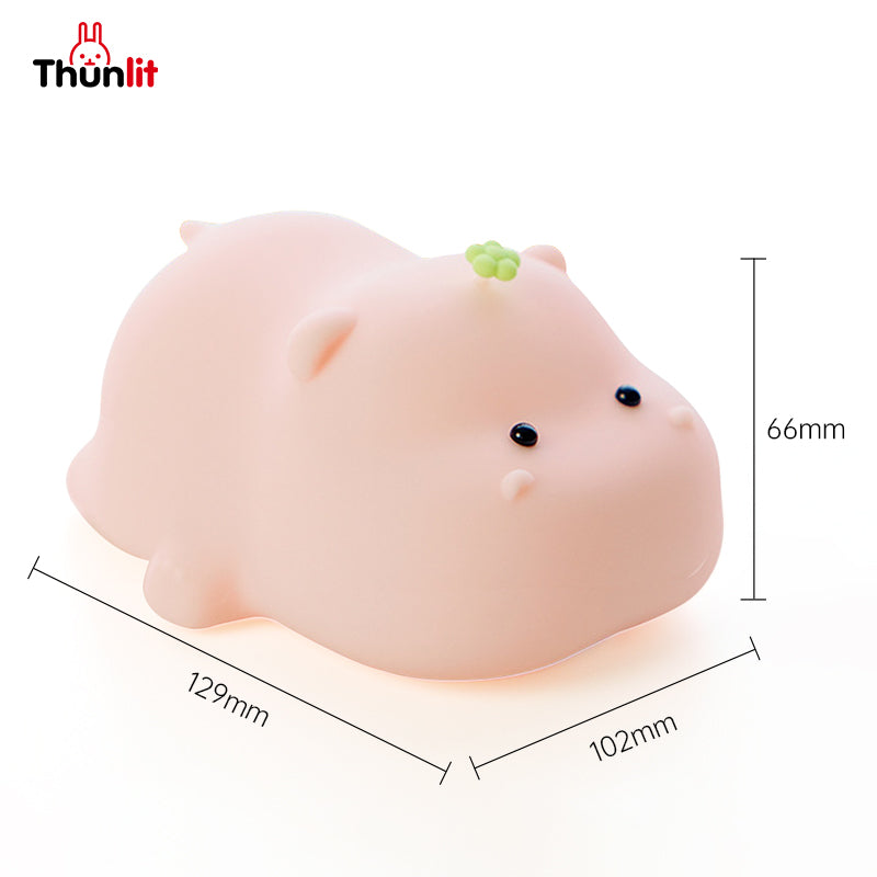 Thunlit Hippo Night Light