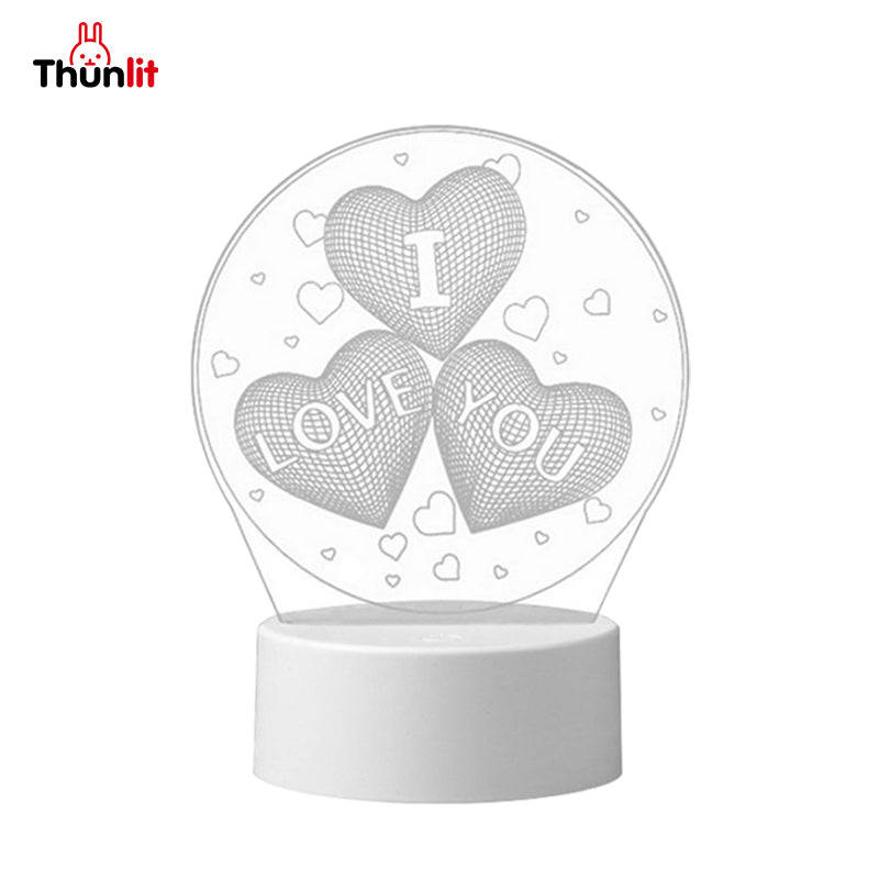 Thunlit Heart Night Light