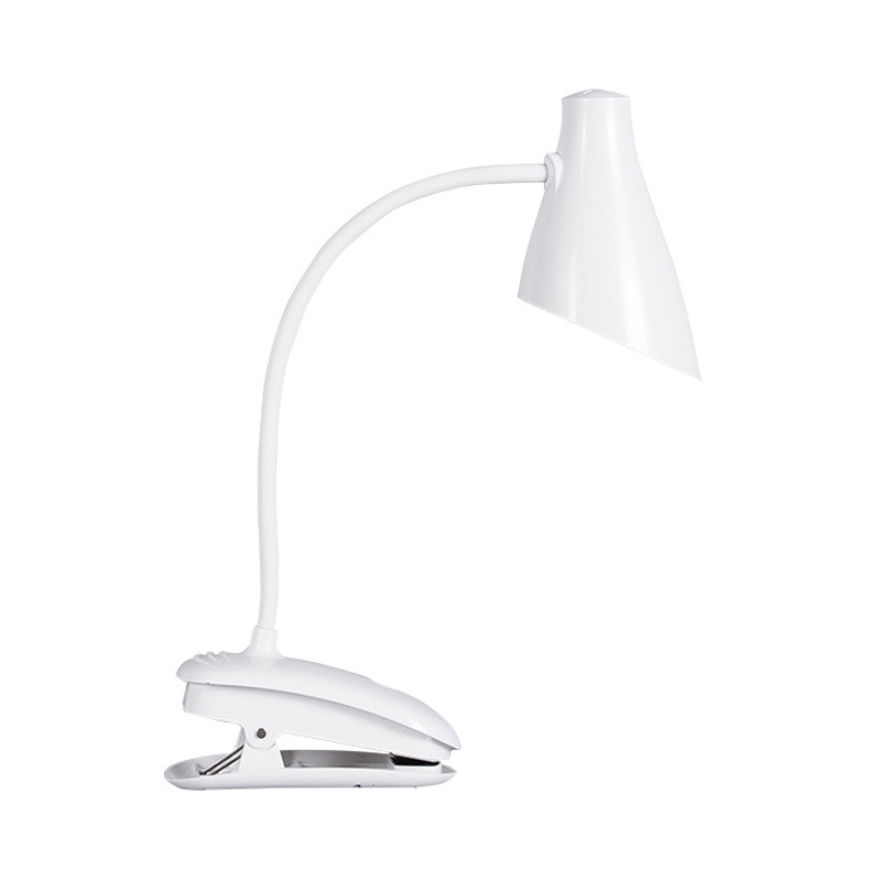 Thunlit White Clip Lamp
